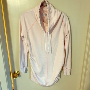 Maternity cowl neck sweatshirt